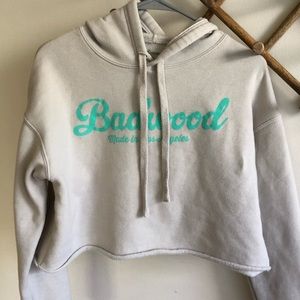 Badwood cropped hoodie